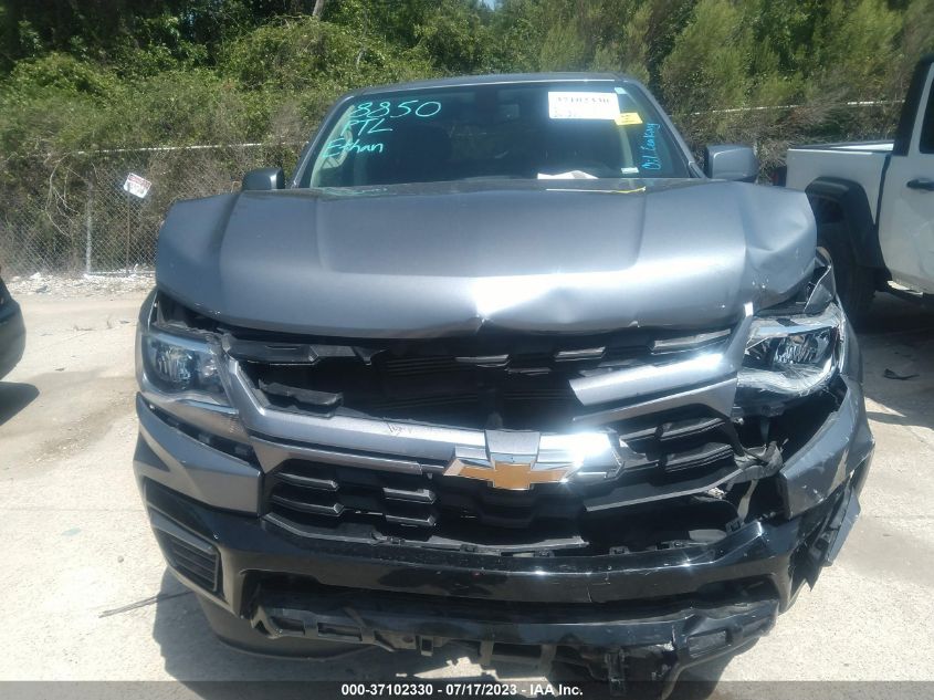 2021 CHEVROLET COLORADO 4WD LT - 1GCGTCEN8M1151132