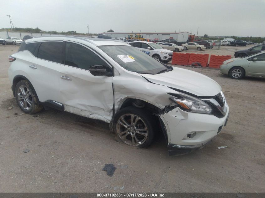 2015 NISSAN MURANO PLATINUM - 5N1AZ2MH4FN287551