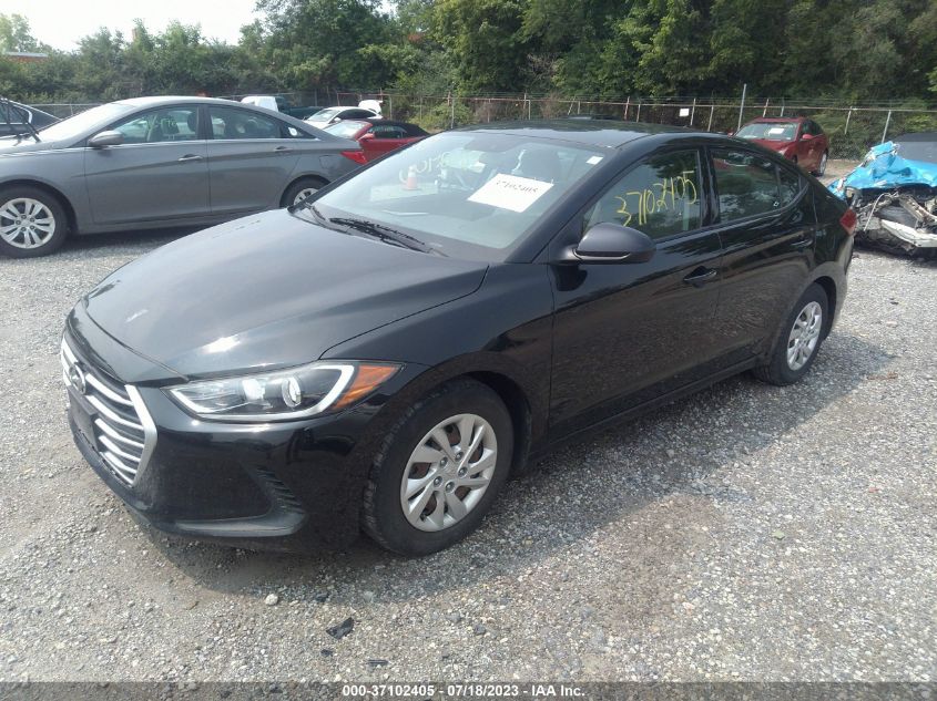 2017 HYUNDAI ELANTRA SE - 5NPD74LF7HH133860