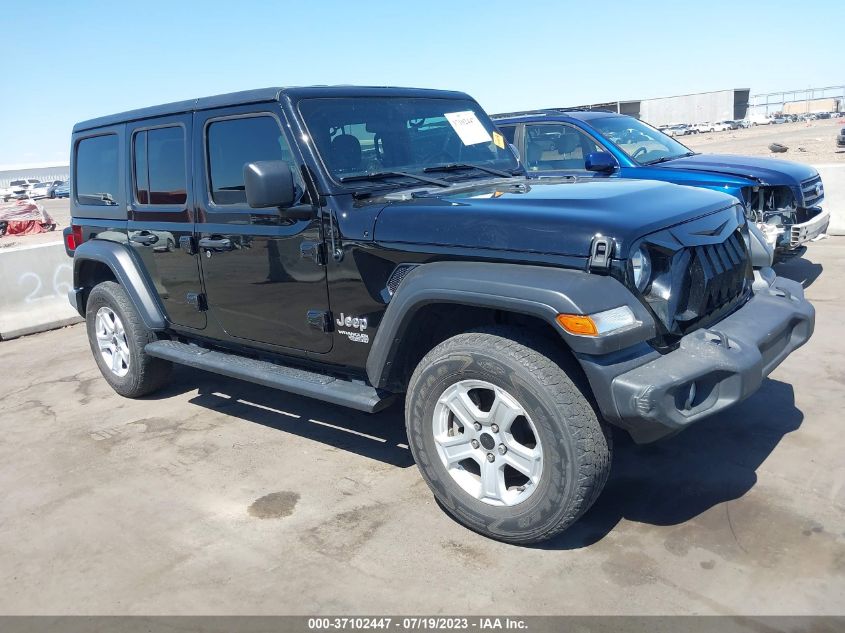 2018 JEEP WRANGLER UNLIMITED SPORT S - 1C4HJXDN2JW318442