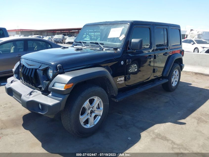 2018 JEEP WRANGLER UNLIMITED SPORT S - 1C4HJXDN2JW318442