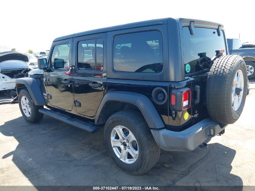 2018 JEEP WRANGLER UNLIMITED SPORT S - 1C4HJXDN2JW318442