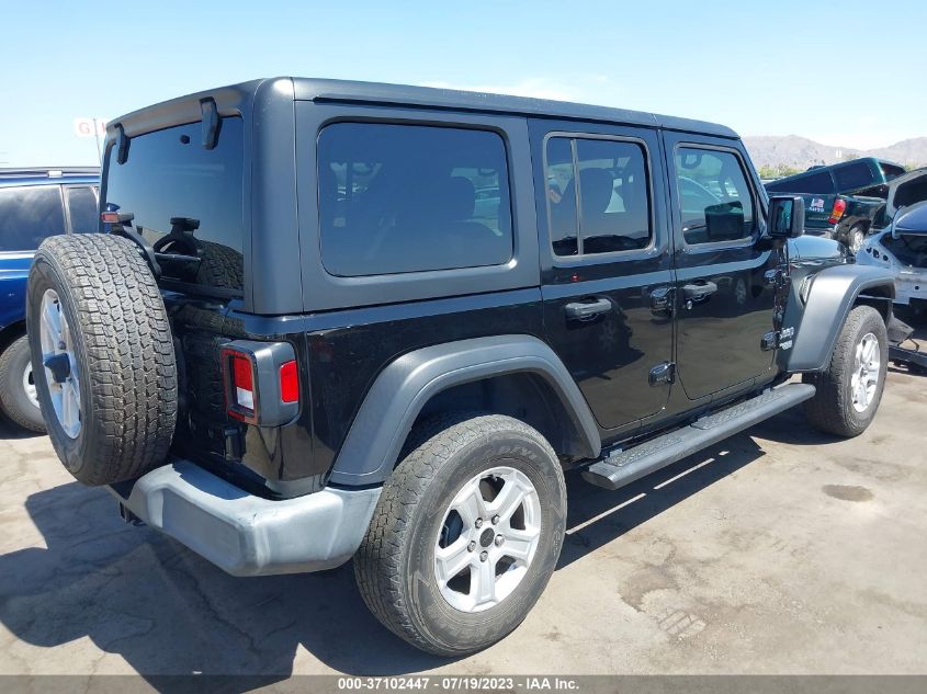 2018 JEEP WRANGLER UNLIMITED SPORT S - 1C4HJXDN2JW318442