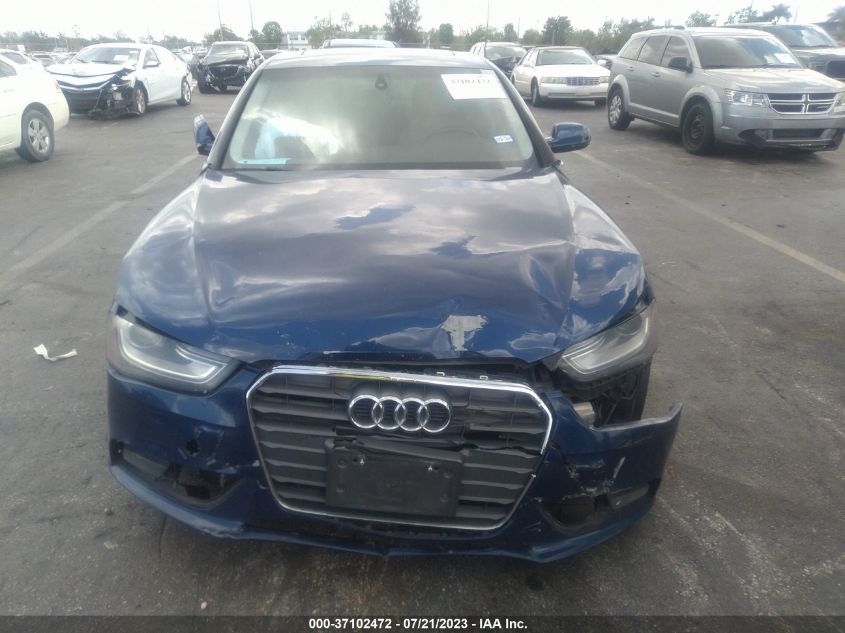 2013 AUDI A4 PREMIUM PLUS - WAUFFAFL5DN033856