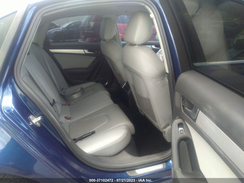 2013 AUDI A4 PREMIUM PLUS - WAUFFAFL5DN033856
