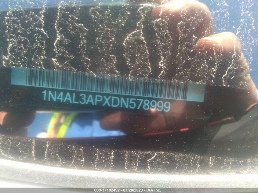 2013 NISSAN ALTIMA 2.5/S/SV/SL - 1N4AL3APXDN578999