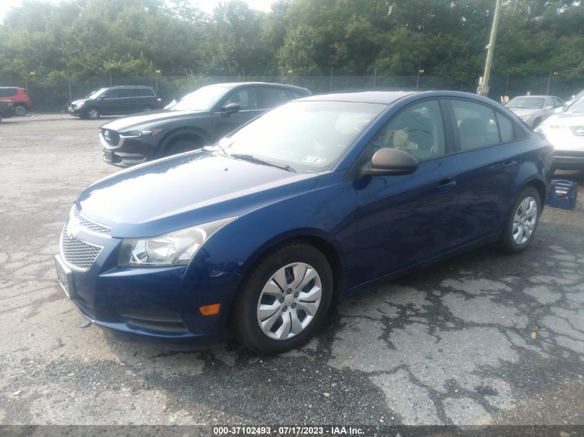2013 CHEVROLET CRUZE LS - 1G1PA5SG3D7299511