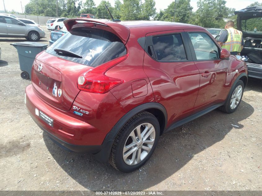 2013 NISSAN JUKE SV - JN8AF5MV2DT225163