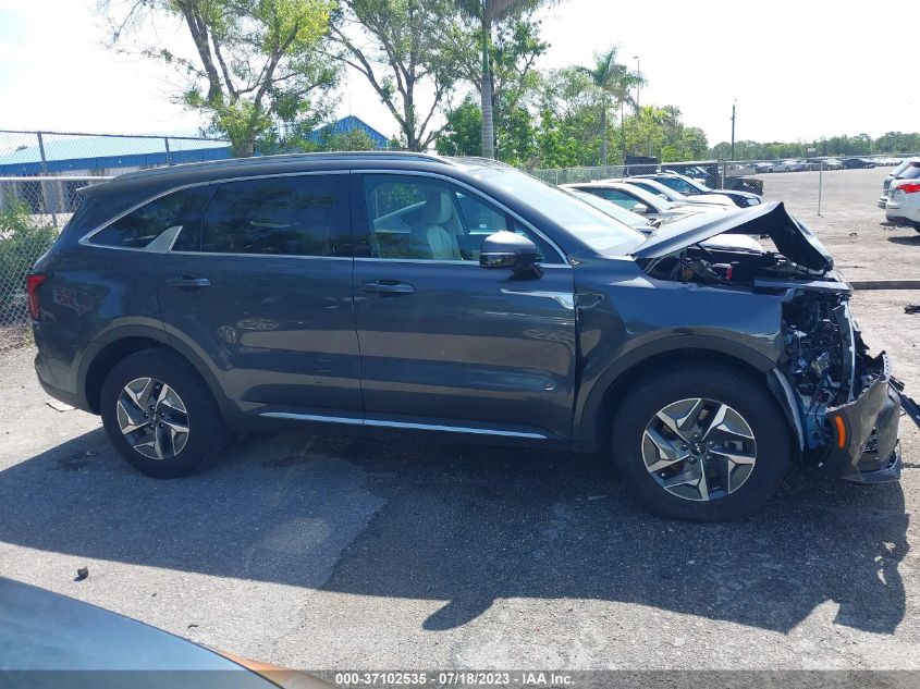 2022 KIA SORENTO HYBRID S KNDRG4LG3N5081248