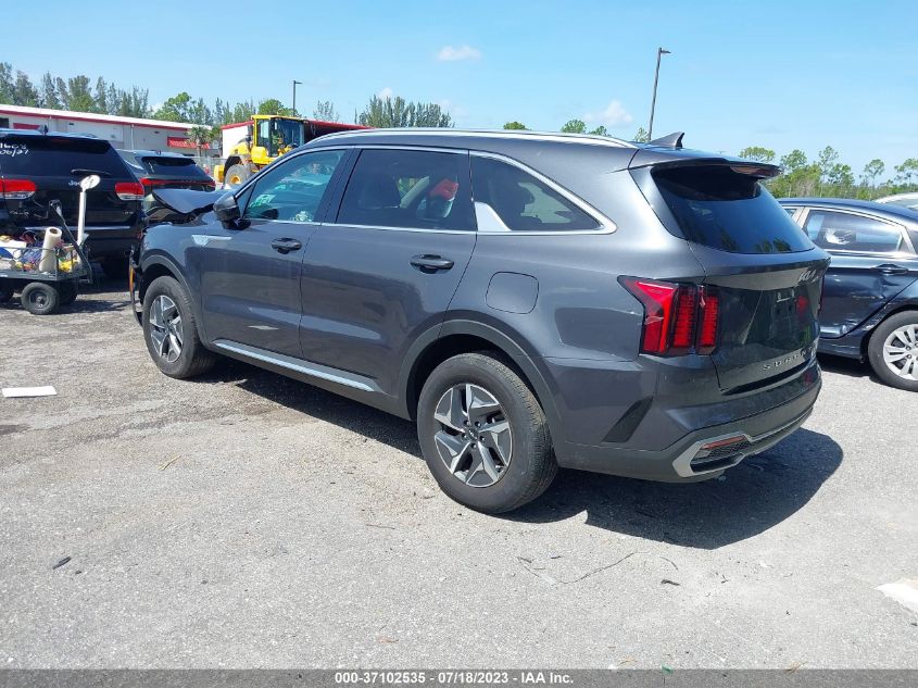 2022 KIA SORENTO HYBRID S KNDRG4LG3N5081248