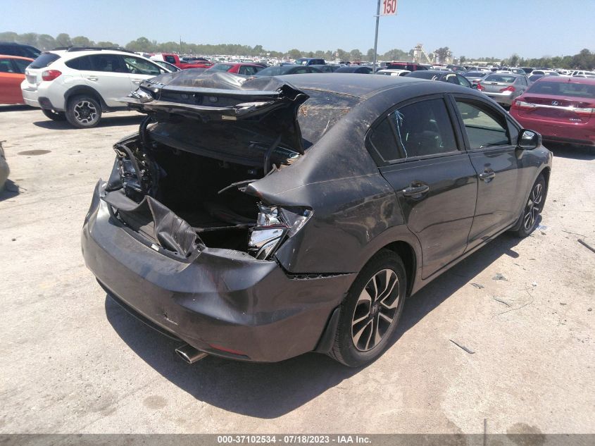 2013 HONDA CIVIC SDN EX-L - 2HGFB2F99DH535319