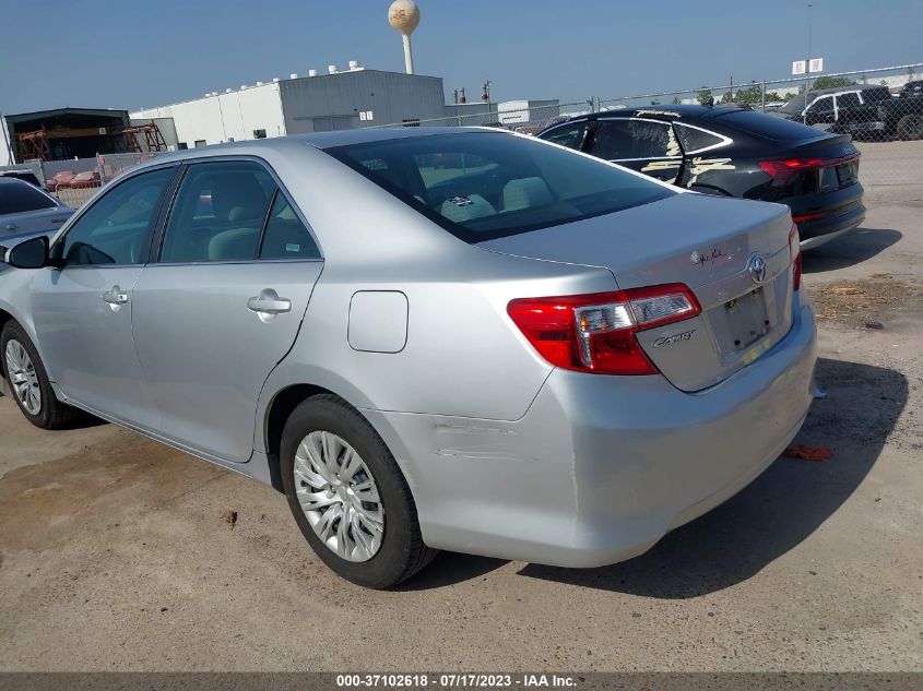 2013 TOYOTA CAMRY L/LE/SE/XLE - 4T1BF1FK6DU250570