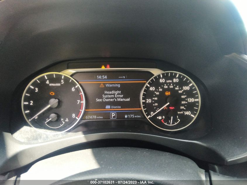 2019 NISSAN ALTIMA 2.5 SR - 1N4BL4CW4KC251957