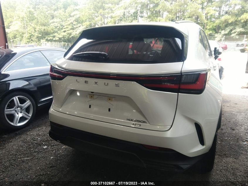 2022 LEXUS NX NX 350H - JTJAKCEZ5N5002387
