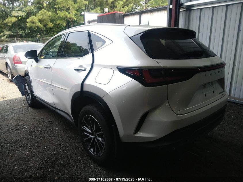 2022 LEXUS NX NX 350H - JTJAKCEZ5N5002387