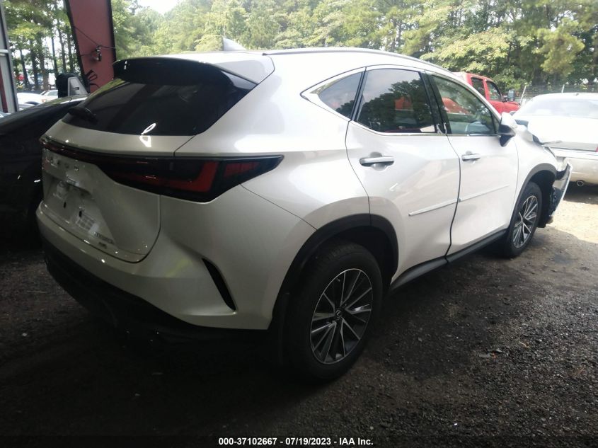 2022 LEXUS NX NX 350H - JTJAKCEZ5N5002387