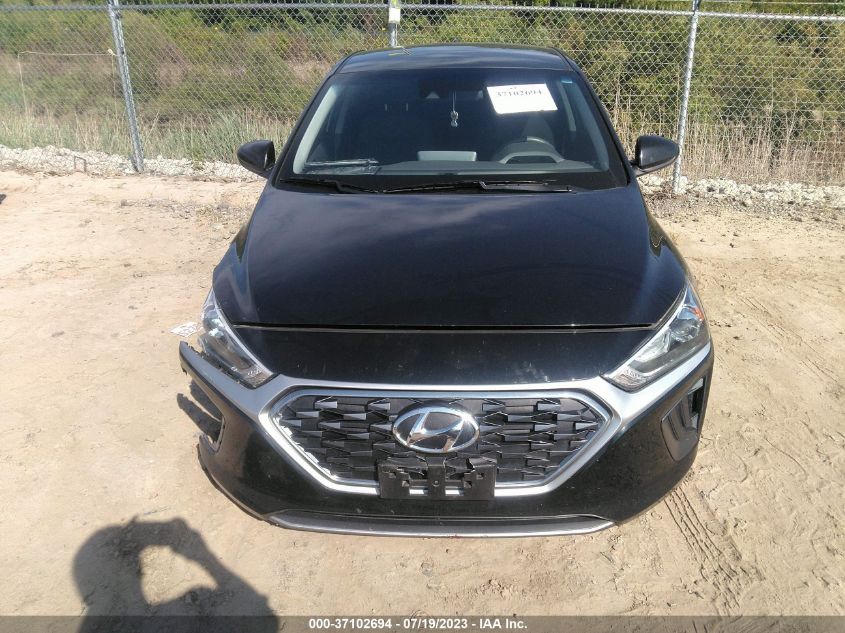2021 HYUNDAI IONIQ HYBRID BLUE - KMHC65LC3MU261020