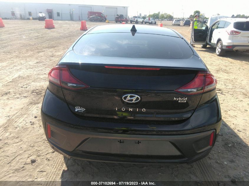 2021 HYUNDAI IONIQ HYBRID BLUE - KMHC65LC3MU261020