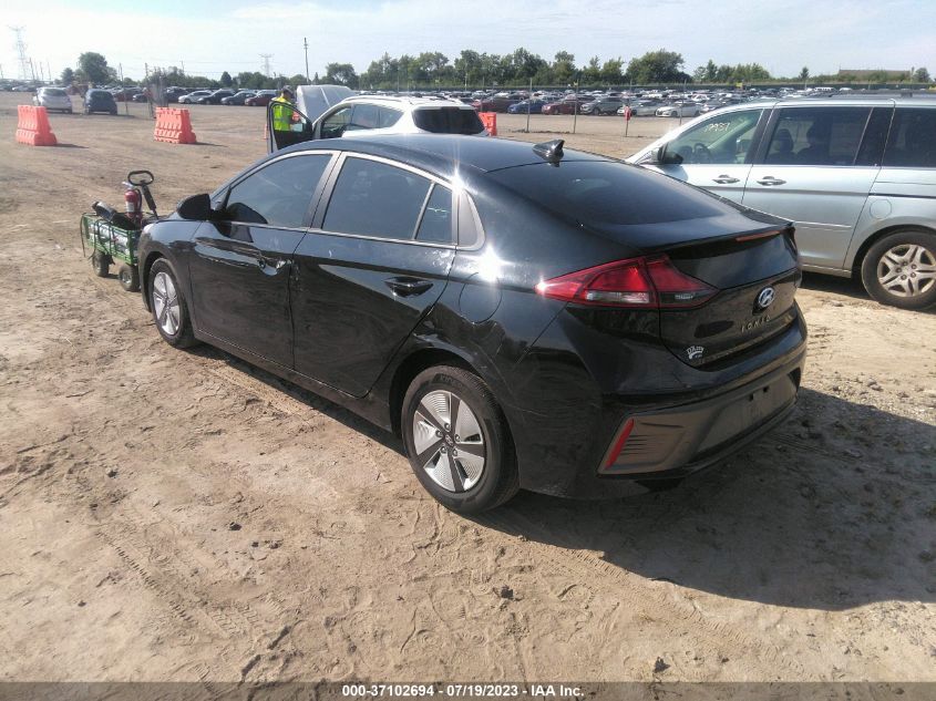 2021 HYUNDAI IONIQ HYBRID BLUE - KMHC65LC3MU261020