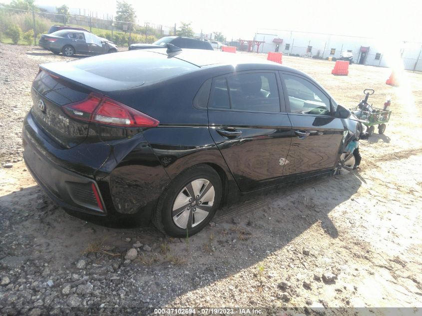 2021 HYUNDAI IONIQ HYBRID BLUE - KMHC65LC3MU261020