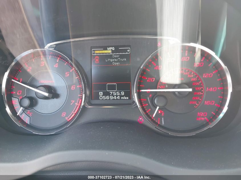 2016 SUBARU WRX JF1VA1B6XG9816817
