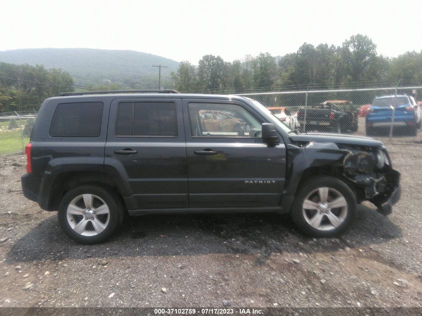 2014 JEEP PATRIOT LATITUDE - 1C4NJRFBXED721698