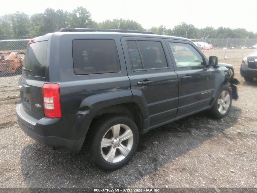 2014 JEEP PATRIOT LATITUDE - 1C4NJRFBXED721698