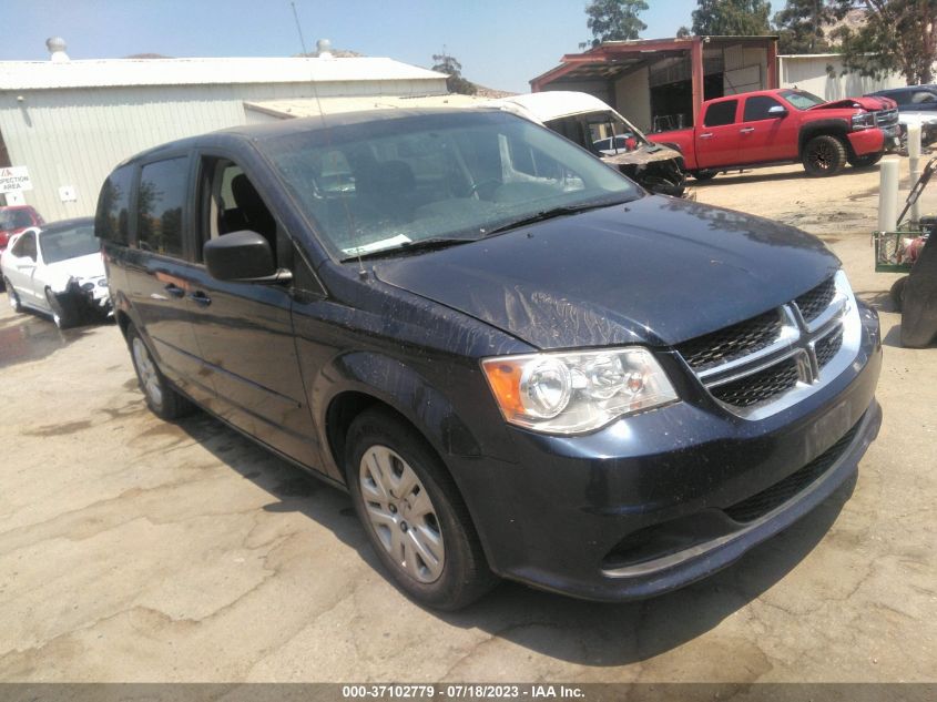 2017 DODGE GRAND CARAVAN SE - 2C4RDGBG2HR760642