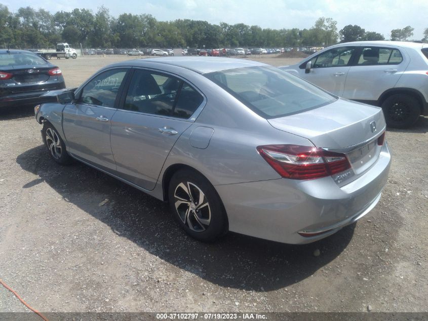 2017 HONDA ACCORD SEDAN LX - 1HGCR2F31HA279644