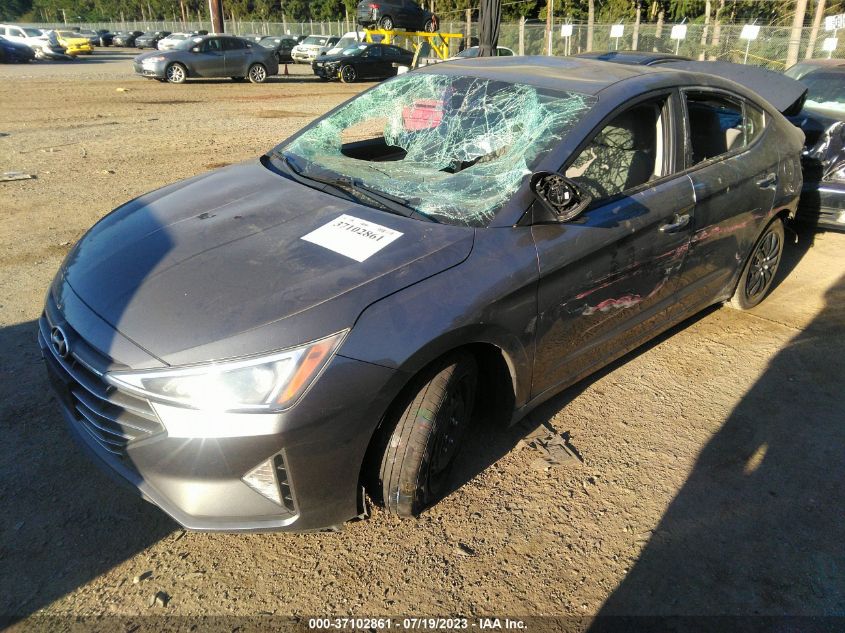 2019 HYUNDAI ELANTRA SE - 5NPD74LF3KH484658