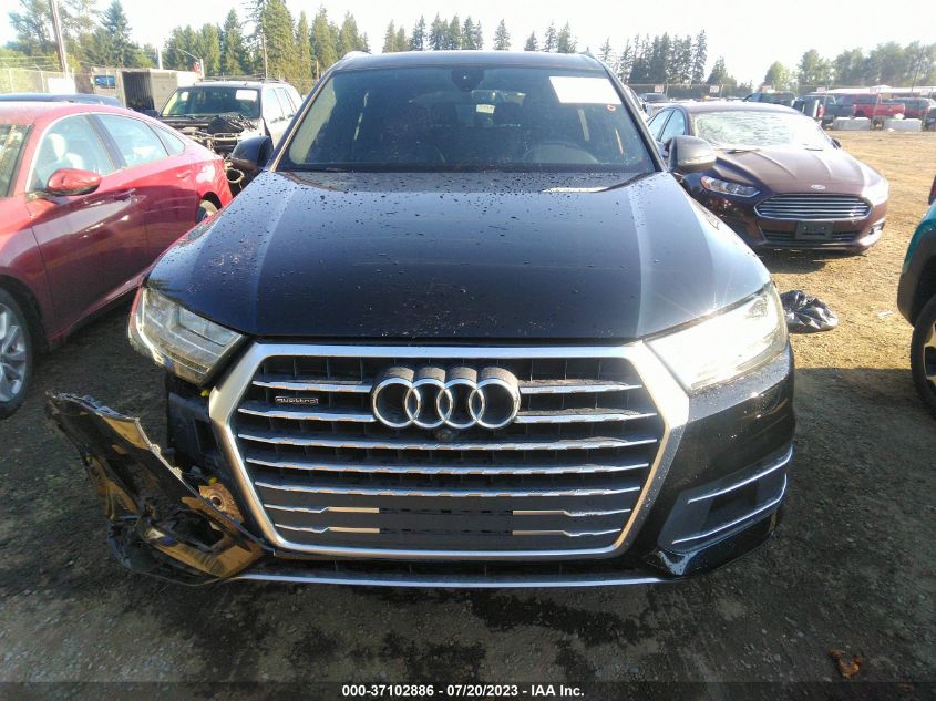 2017 AUDI Q7 PREMIUM PLUS - WA1LAAF79HD016927
