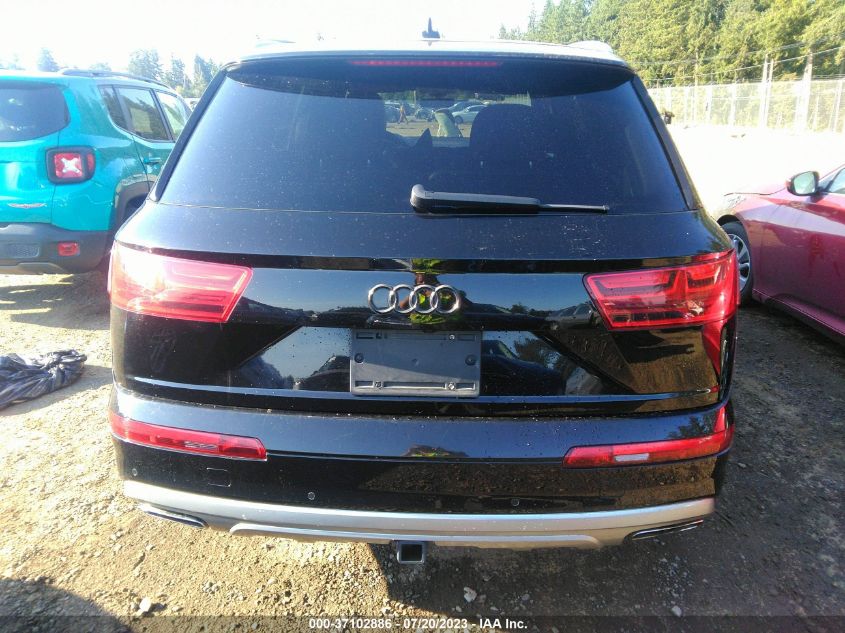 2017 AUDI Q7 PREMIUM PLUS - WA1LAAF79HD016927