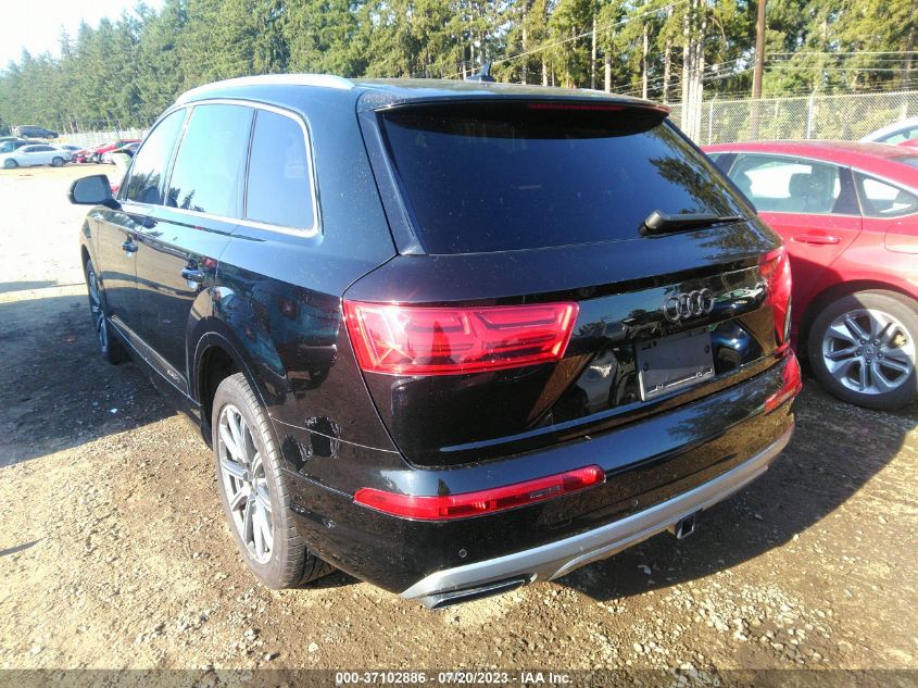 2017 AUDI Q7 PREMIUM PLUS - WA1LAAF79HD016927