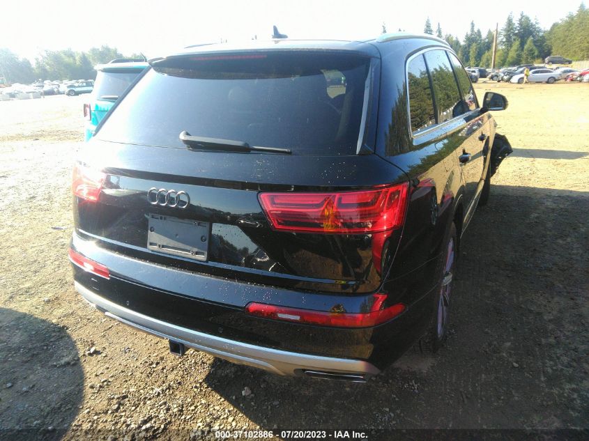 2017 AUDI Q7 PREMIUM PLUS - WA1LAAF79HD016927
