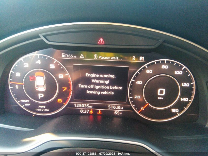 2017 AUDI Q7 PREMIUM PLUS - WA1LAAF79HD016927