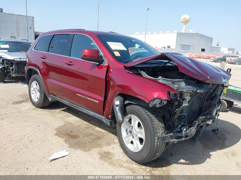 2016 JEEP GRAND CHEROKEE LAREDO - 1C4RJEAGXGC386612
