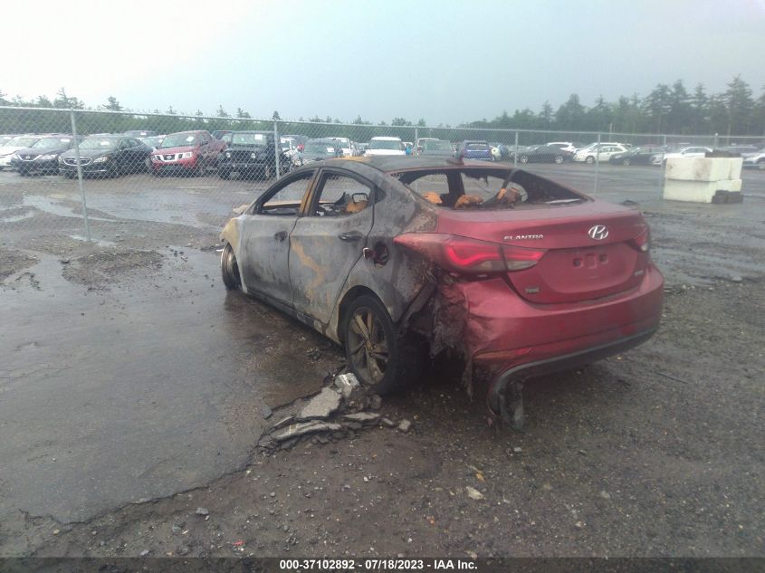 2014 HYUNDAI ELANTRA LIMITED - 5NPDH4AE2EH465644
