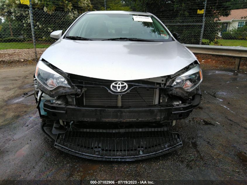 2016 TOYOTA COROLLA L/LE/S/S PLUS/LE PLUS - 5YFBURHE5GP504643