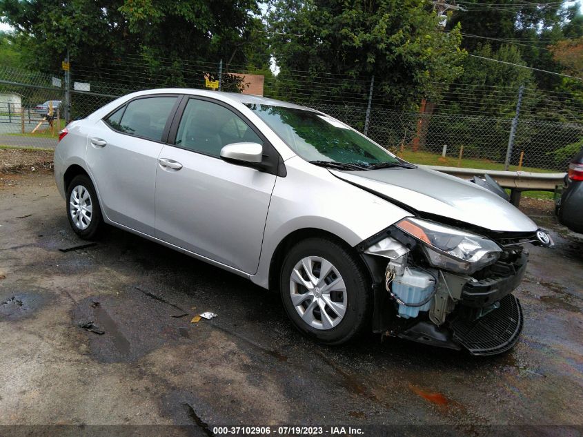 2016 TOYOTA COROLLA L/LE/S/S PLUS/LE PLUS - 5YFBURHE5GP504643