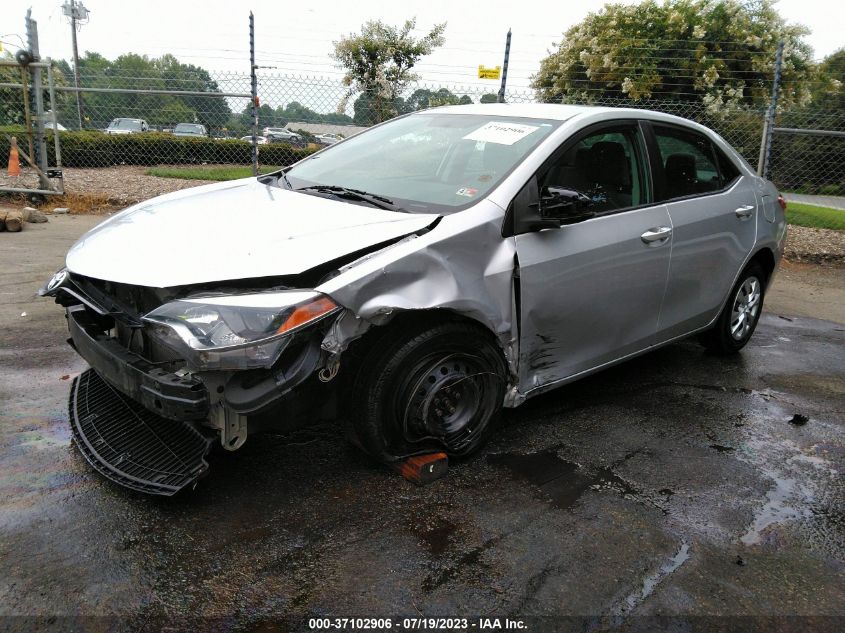 2016 TOYOTA COROLLA L/LE/S/S PLUS/LE PLUS - 5YFBURHE5GP504643