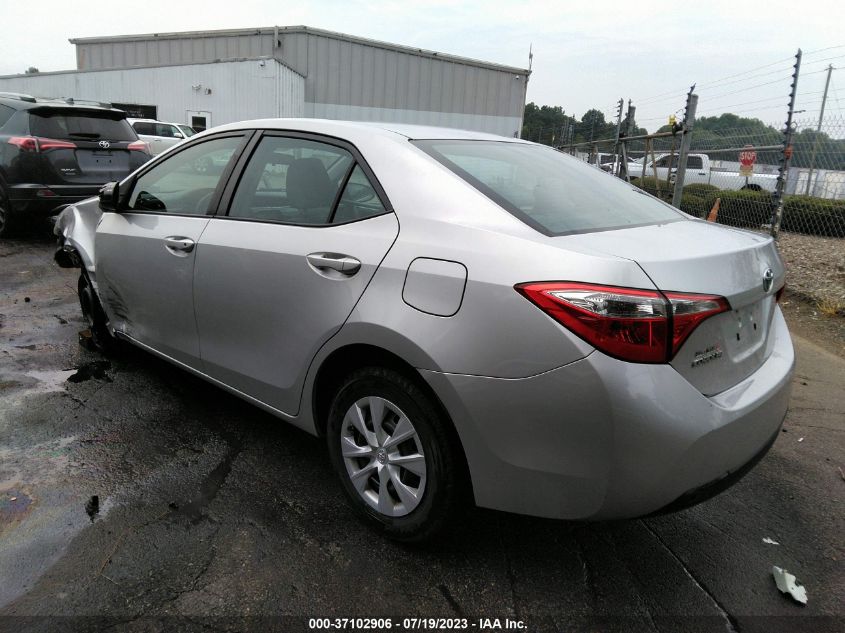 2016 TOYOTA COROLLA L/LE/S/S PLUS/LE PLUS - 5YFBURHE5GP504643