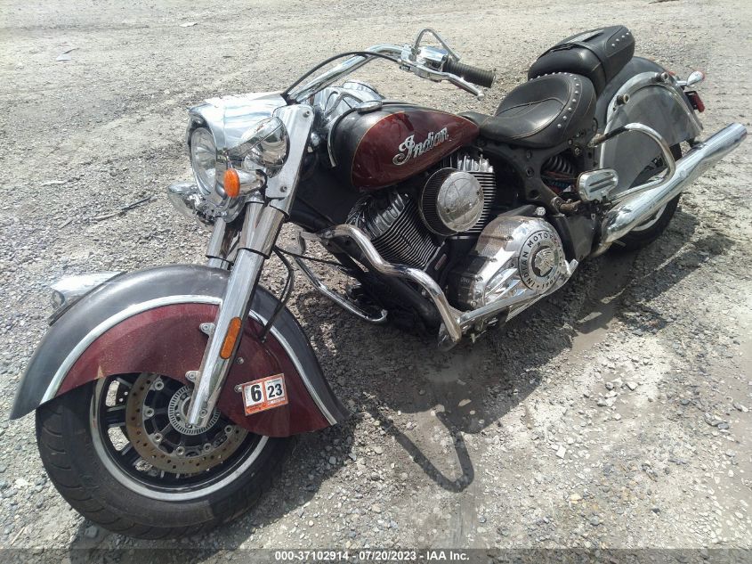 2017 INDIAN MOTORCYCLE CO. SPRINGFIELD 56KTHAAA2H3343027