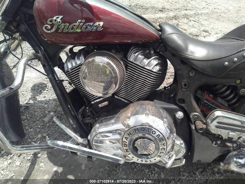 2017 INDIAN MOTORCYCLE CO. SPRINGFIELD 56KTHAAA2H3343027