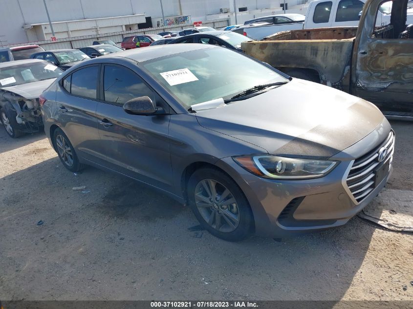 2017 HYUNDAI ELANTRA SE - KMHD84LF1HU173415