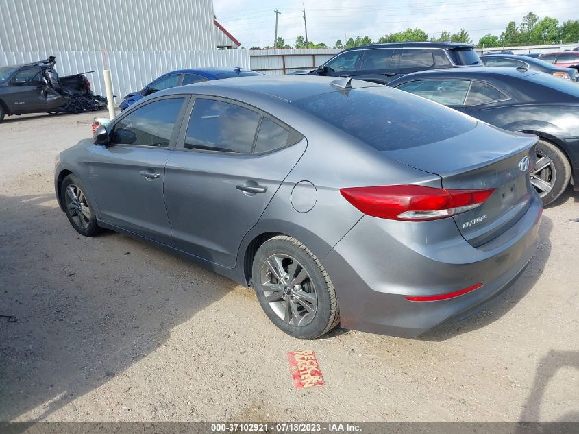 2017 HYUNDAI ELANTRA SE - KMHD84LF1HU173415