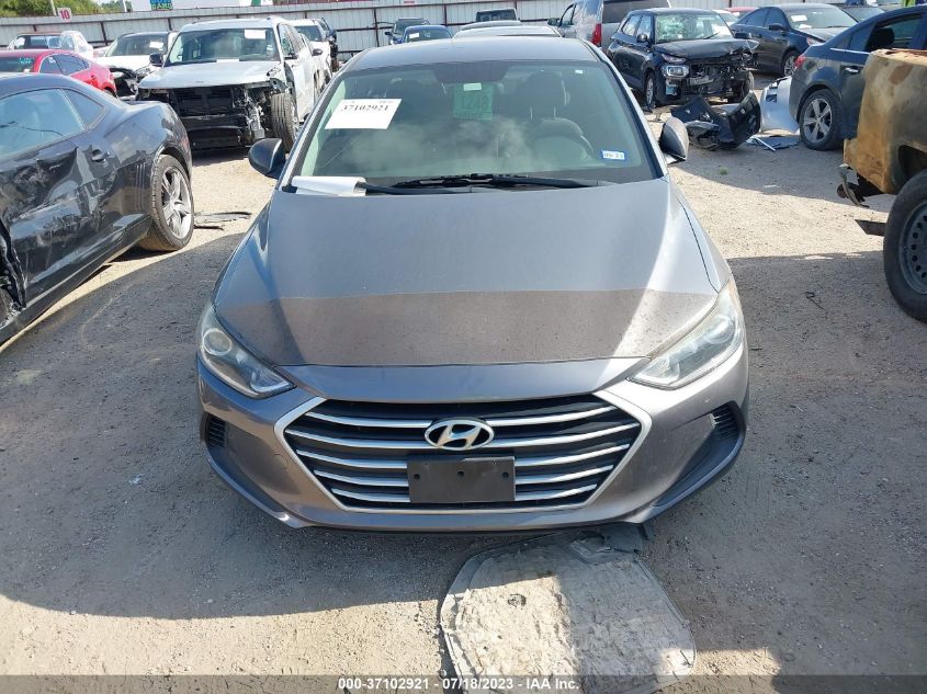 2017 HYUNDAI ELANTRA SE - KMHD84LF1HU173415