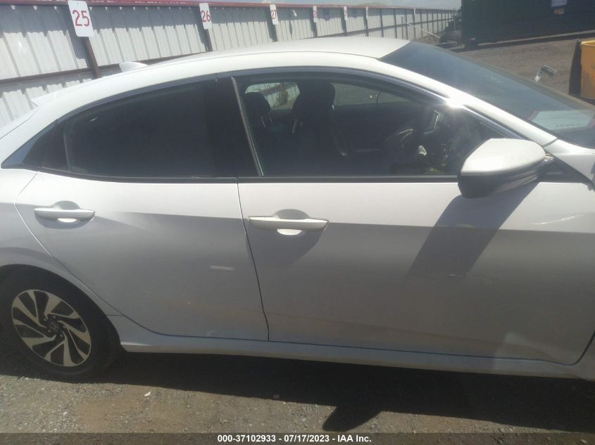 2018 HONDA CIVIC HATCHBACK LX - SHHFK7H21JU215441