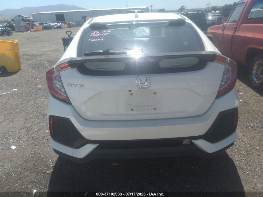 2018 HONDA CIVIC HATCHBACK LX - SHHFK7H21JU215441