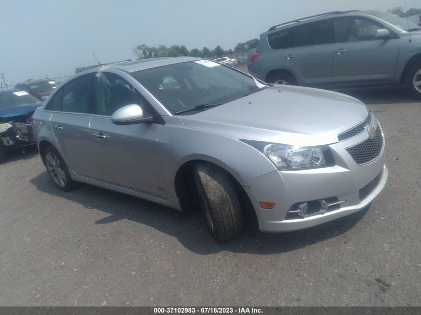 2014 CHEVROLET CRUZE LTZ - 1G1PG5SB3E7283538