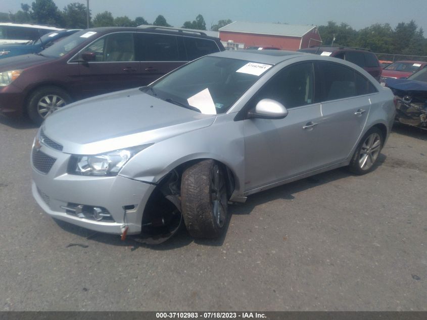 2014 CHEVROLET CRUZE LTZ - 1G1PG5SB3E7283538